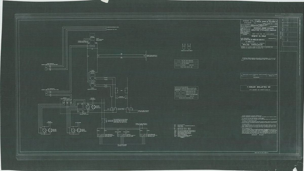 Electrical circuit schematic drawing